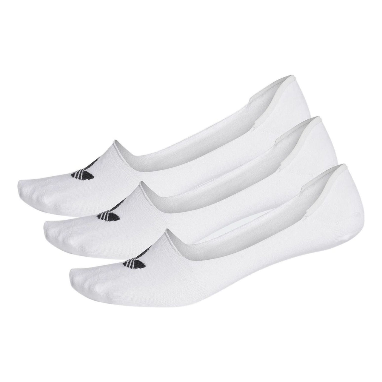 adidas originals Solid Color Logo Casual Socks Unisex 3 3 Pairs White BK5845