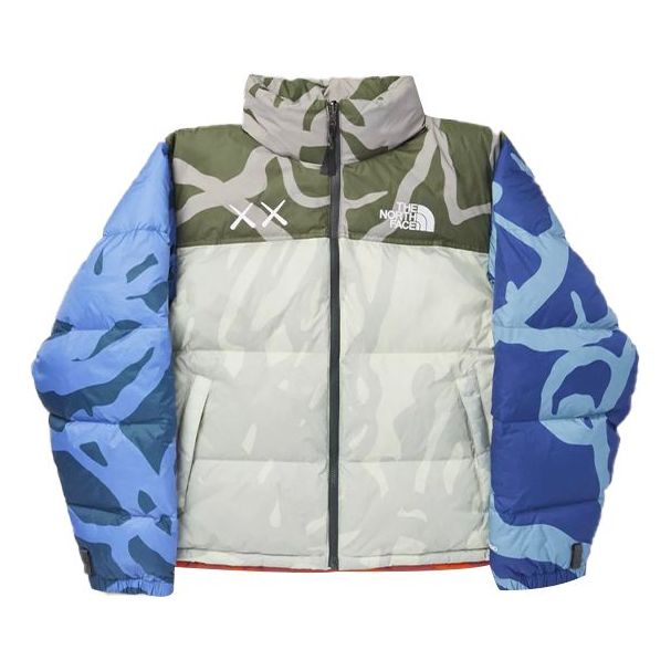THE NORTH FACE X Kaws 1996 Nuptse 700 Jacket 'Grey' NF0A7WLU-75V