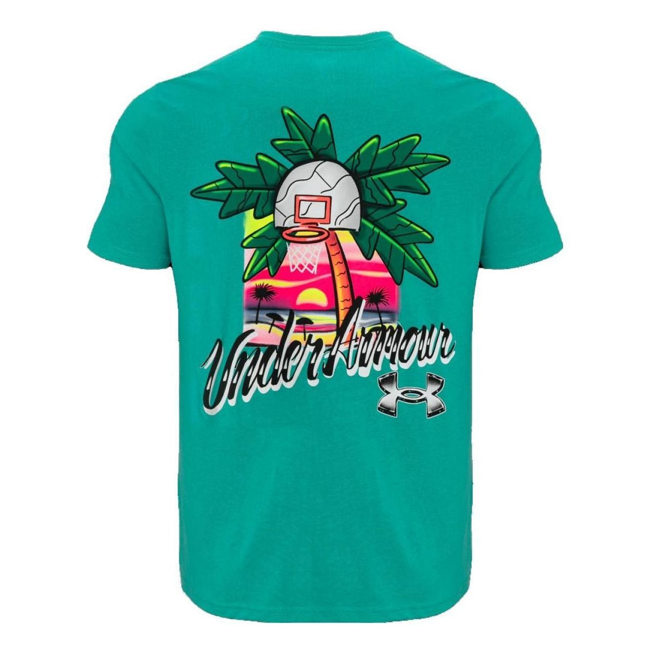 Under Armour Summer Hoops Tee 'Green' 1370522-369
