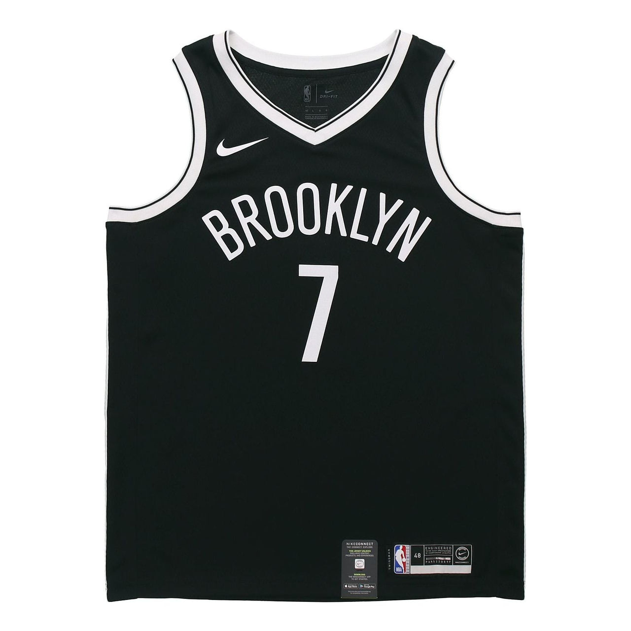Nike NBA Team limited Jersey SW Fan Edition Brooklyn Nets Durant No. 7 Black 864459-018