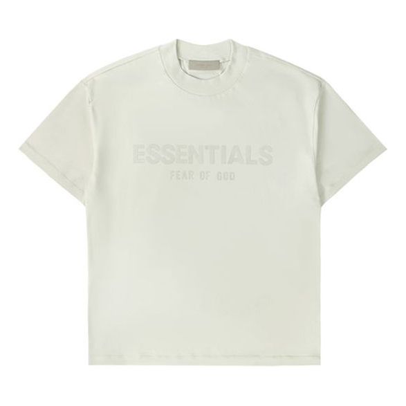 Fear of God Essentials FW21 3D Logo Tee 'Mozzarella' 125BT212081F