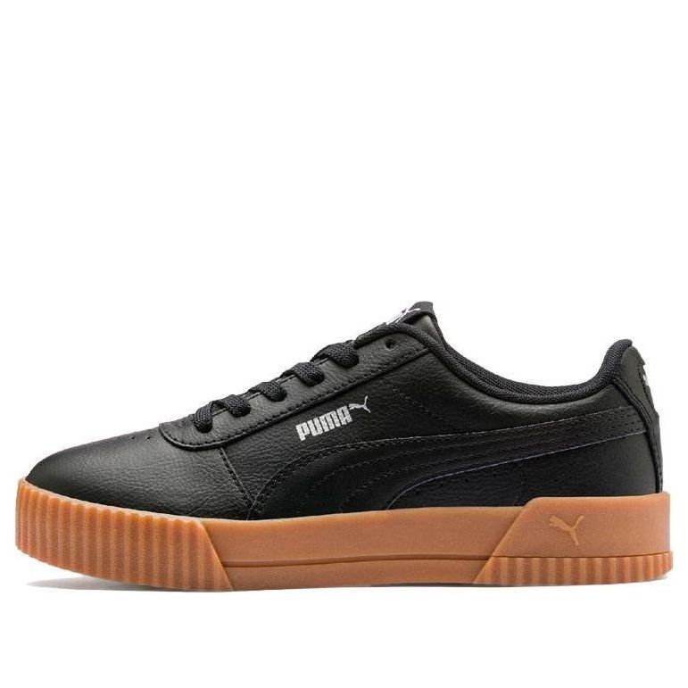 (WMNS) PUMA Carina Leather 'Black' 370325-06