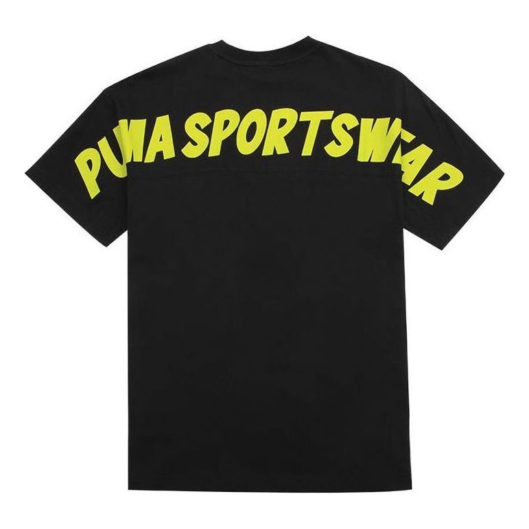 PUMA Slogan Sportswear Tee 'Black' 537184-01