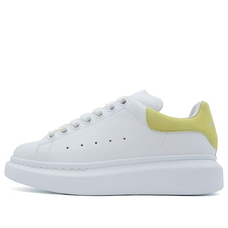 (WMNS) Alexander McQueen Oversized Sneaker 'White Lichen' 553770WHGP79445