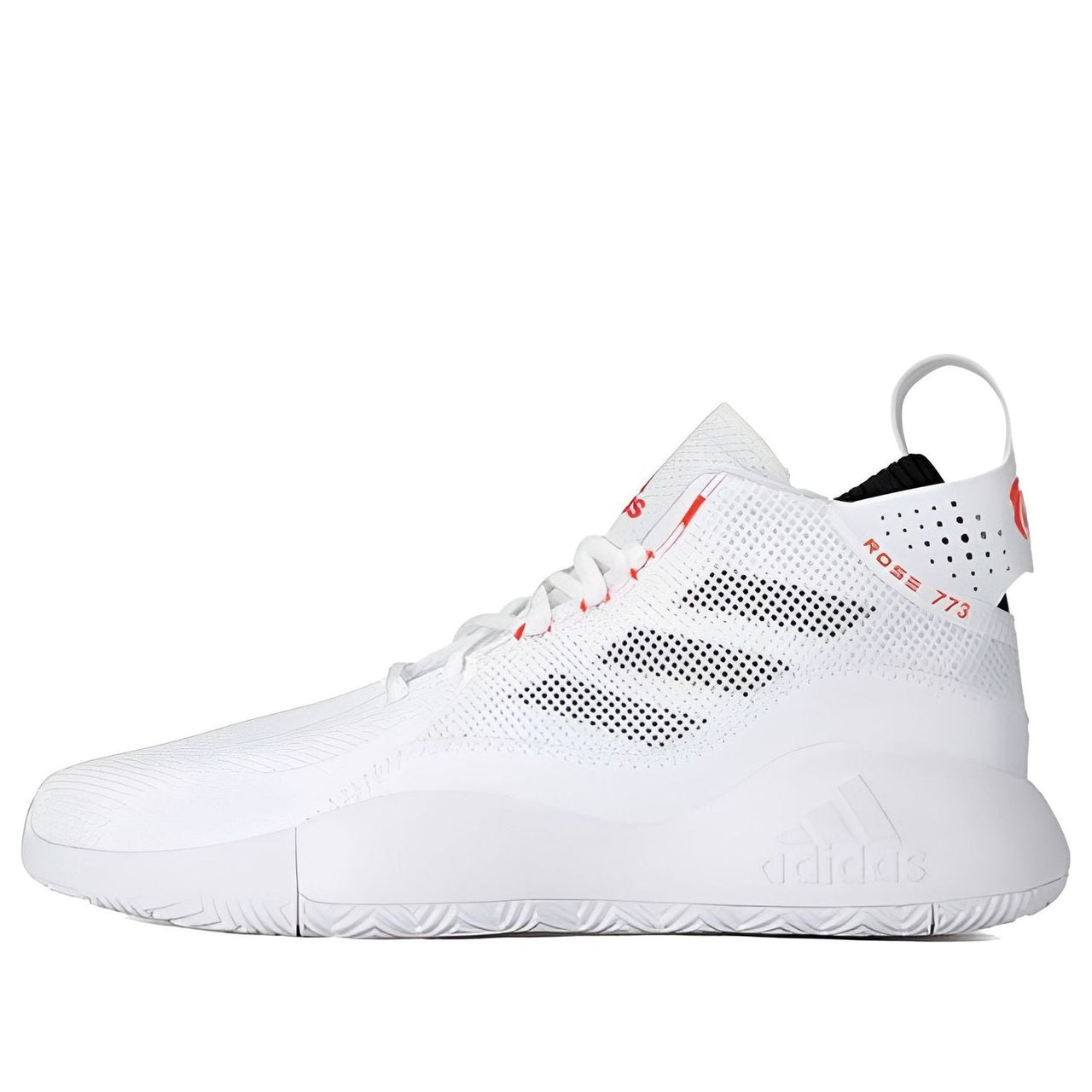 adidas D Rose 773 2020 'White Solar Red' FW8657