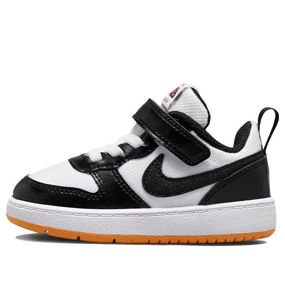 (TD) Nike Court Borough Low 2 SE 'White Kumquat Black' DN1230-100