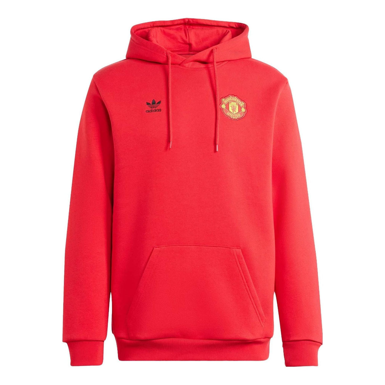 adidas Manchester United Trefoil Hoodie 'Red' IK8706