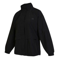 (WMNS) adidas Word Woven Jacket 'Black' HM2808