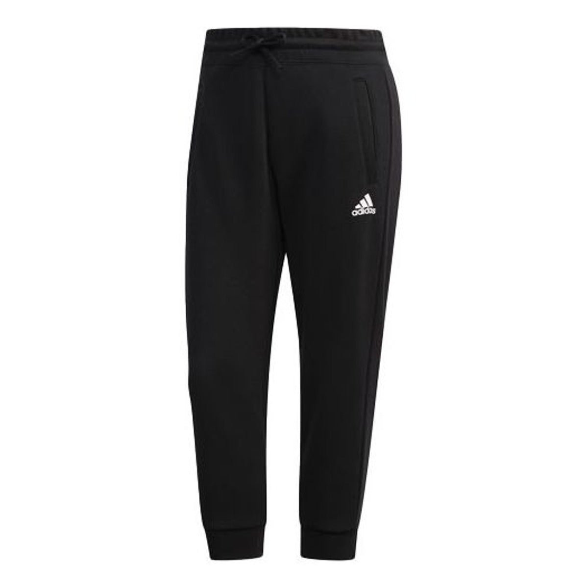 (WMNS) adidas 3/4 Length Breathable Knit Sports Pants 'Black' EH3899