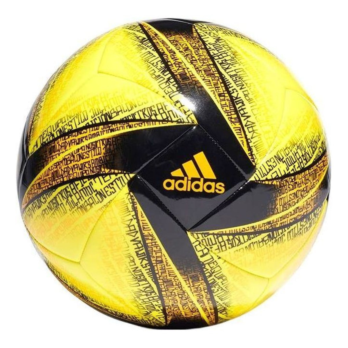 adidas Messi Club Soccer Ball 'Yellow Black' H57878