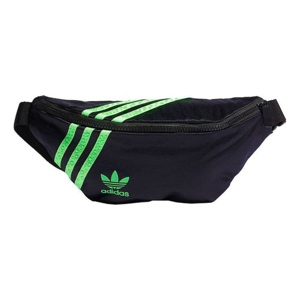 adidas Waist Bag 'Black Green' GU4316