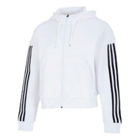 (WMNS) adidas Must Have Knit Jacket 'White' HM7049