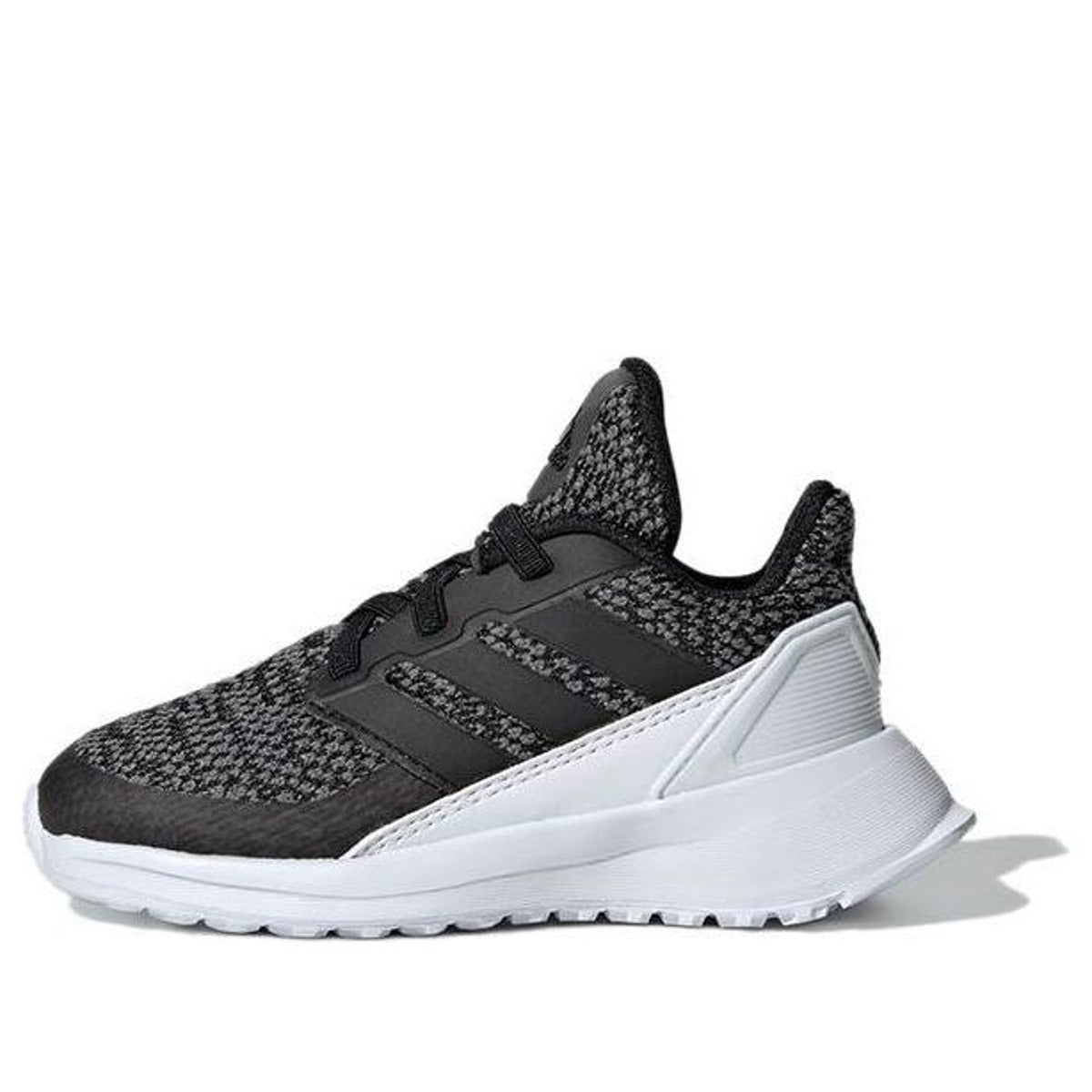 (TD) adidas Rapidarun Knit EL 'Black White' D97005