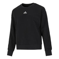 (WMNS) adidas Must Have  3-Stripe Sweatshirt 'Black' HM7064