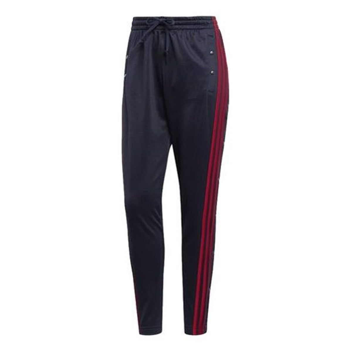 (WMNS) adidas ID 3-Stripes Snap Pants 'Black Red' DX7928