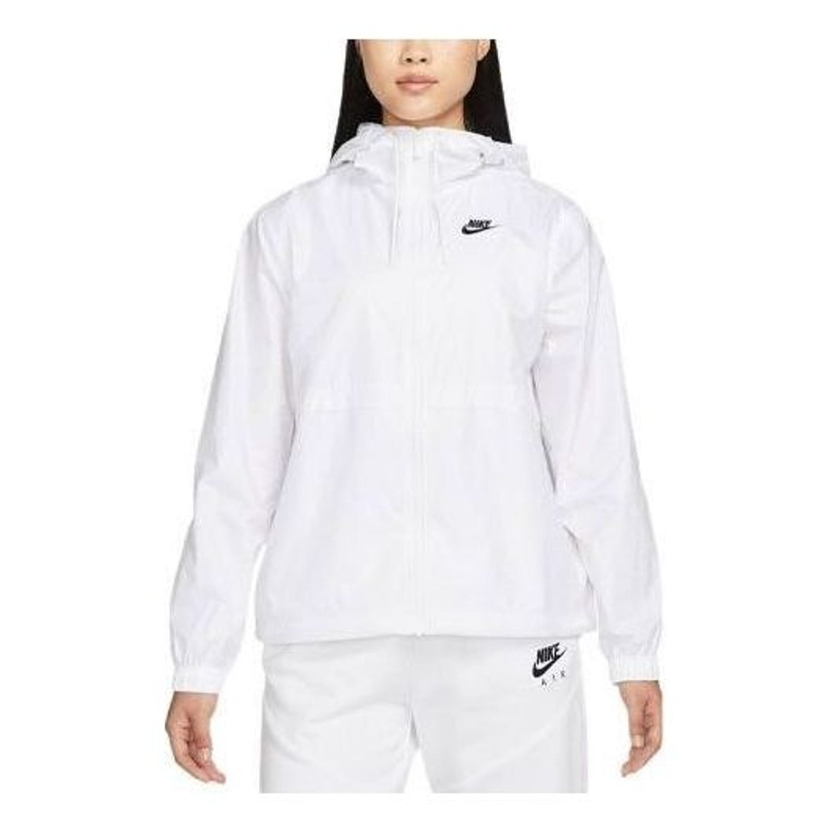 (WMNS) Nike Sportswear Essential Repel Woven Jacket 'White' DM6180-100
