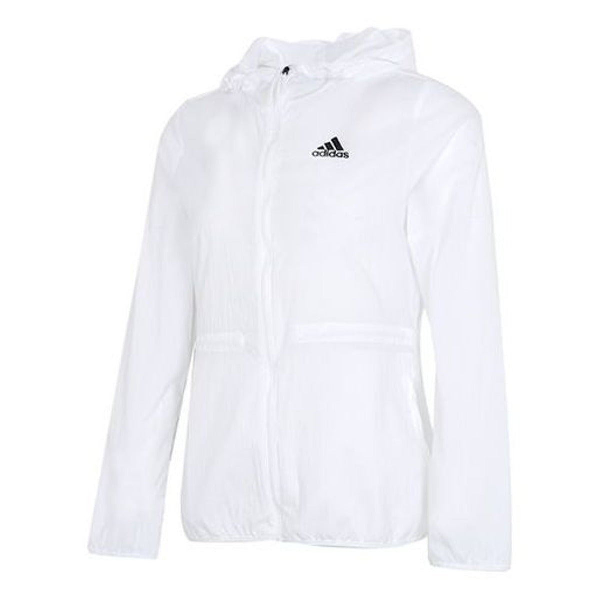 (WMNS) adidas Breathable Lightweight Jacket 'White' GQ0628