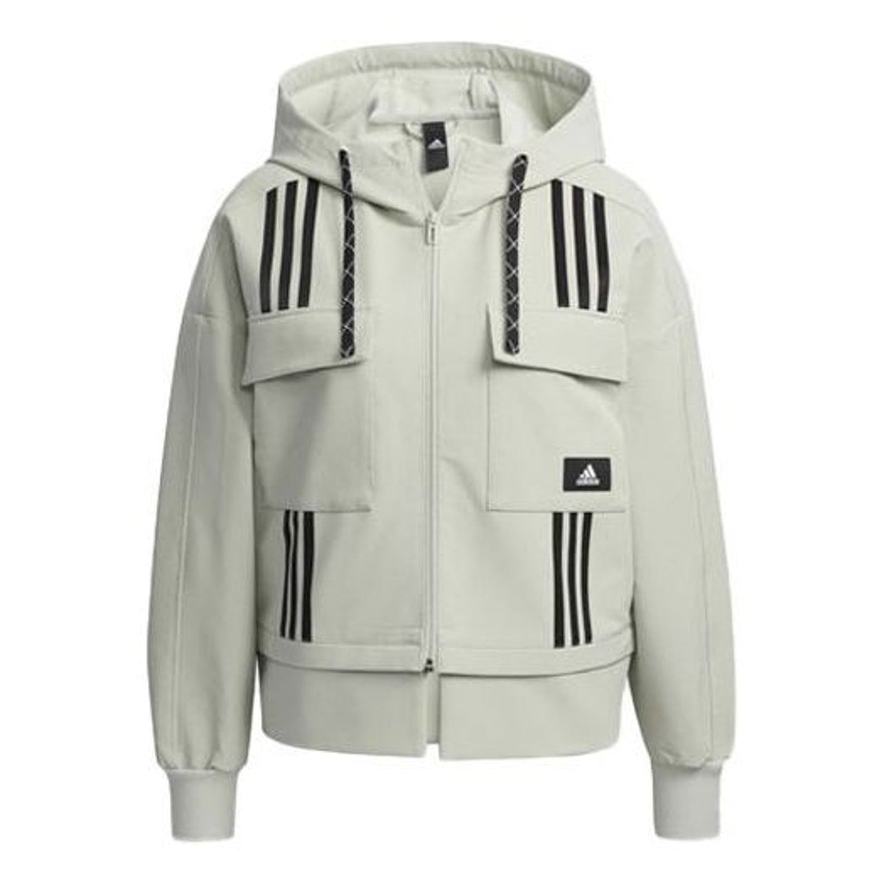 (WMNS) adidas DIY Jacket 'Green Black' GP0629