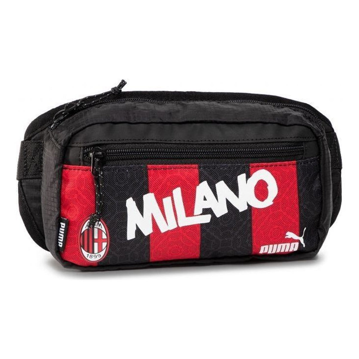 PUMA Acm Ftbl Culture Waist Bag 'Black Red' 077241-04