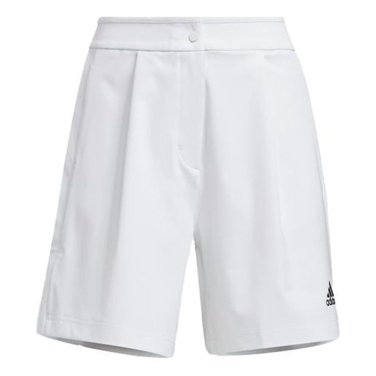 (WMNS) adidas Solid Color Logo Casual Shorts 'White' HF2463