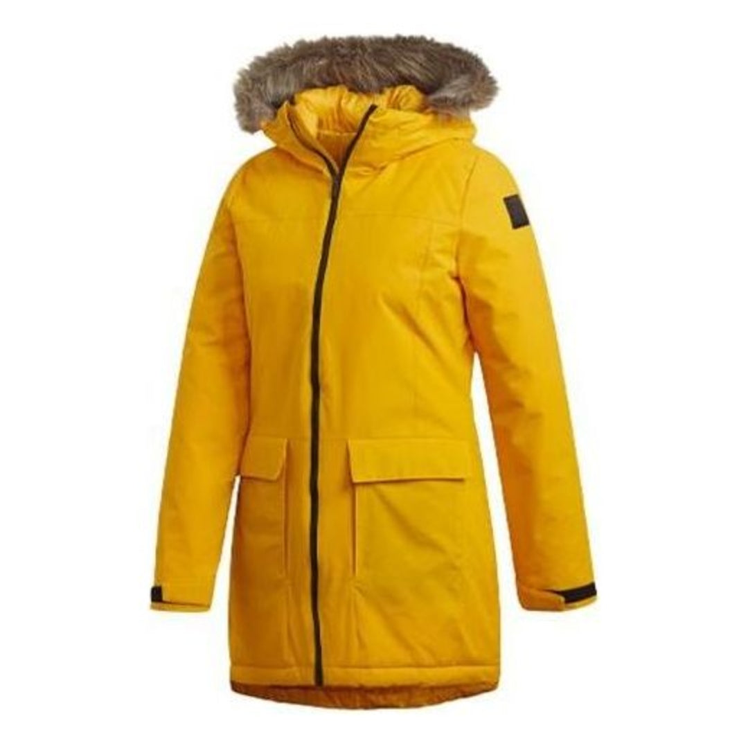 (WMNS) adidas Sportswear Xploric Parka 'Yellow' DZ1497
