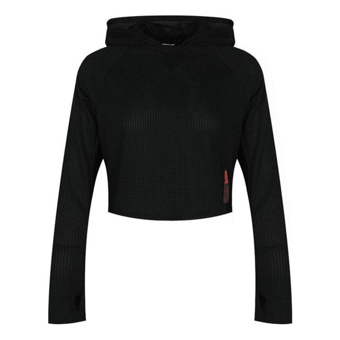 (WMNS) adidas Adapt To Chaos Black Training Hoodie 'Black' DZ1550