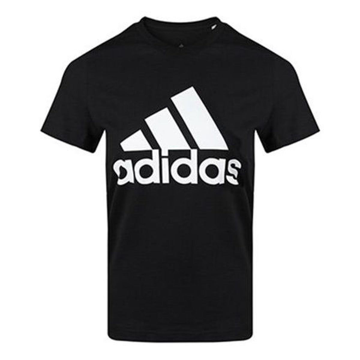 (WMNS) adidas Must Haves Badge of Sport T-Shirt 'Black White' FQ3237