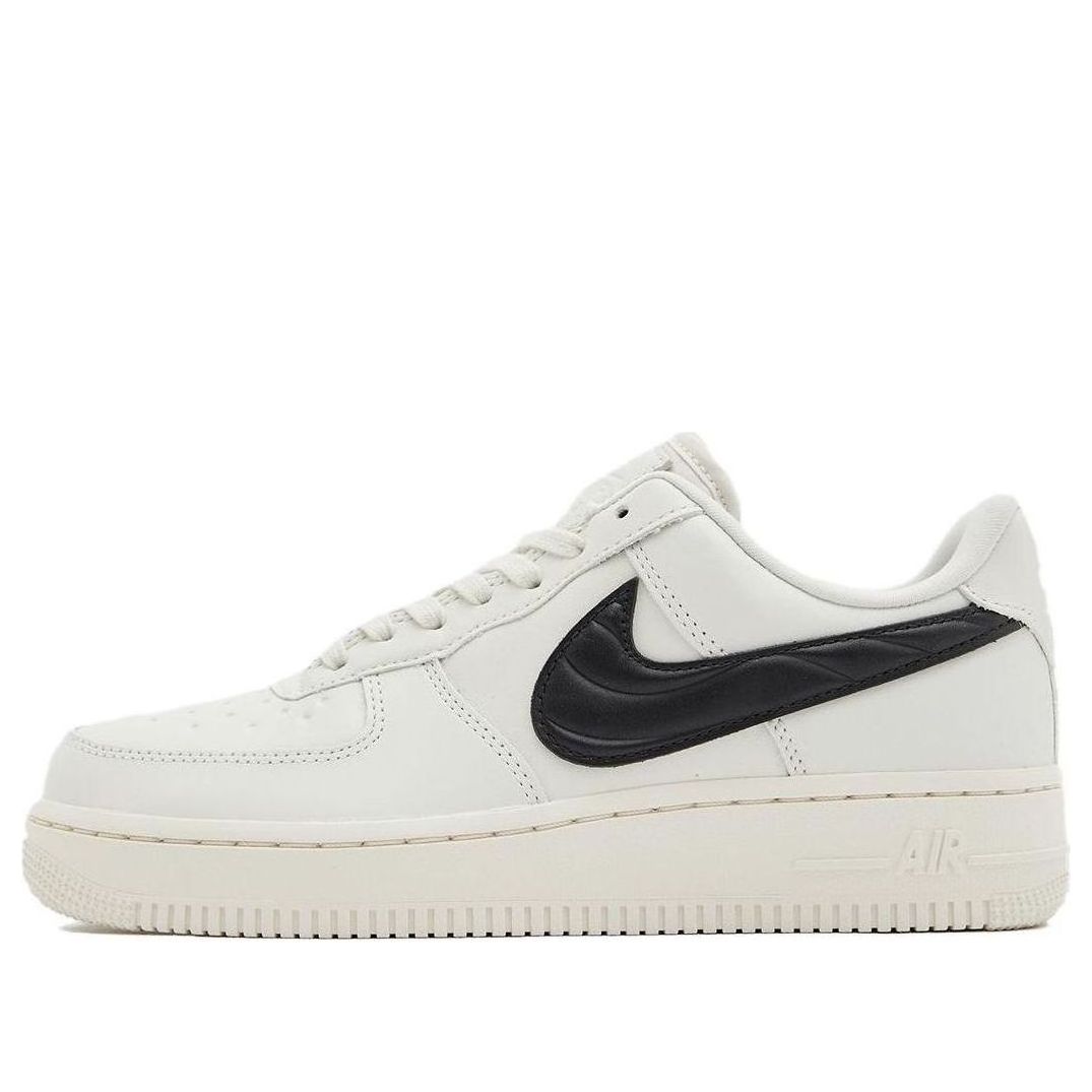 (WMNS) Nike Air Force 1 '07 Quilted Swoosh 'Beige Black' FV1182-001