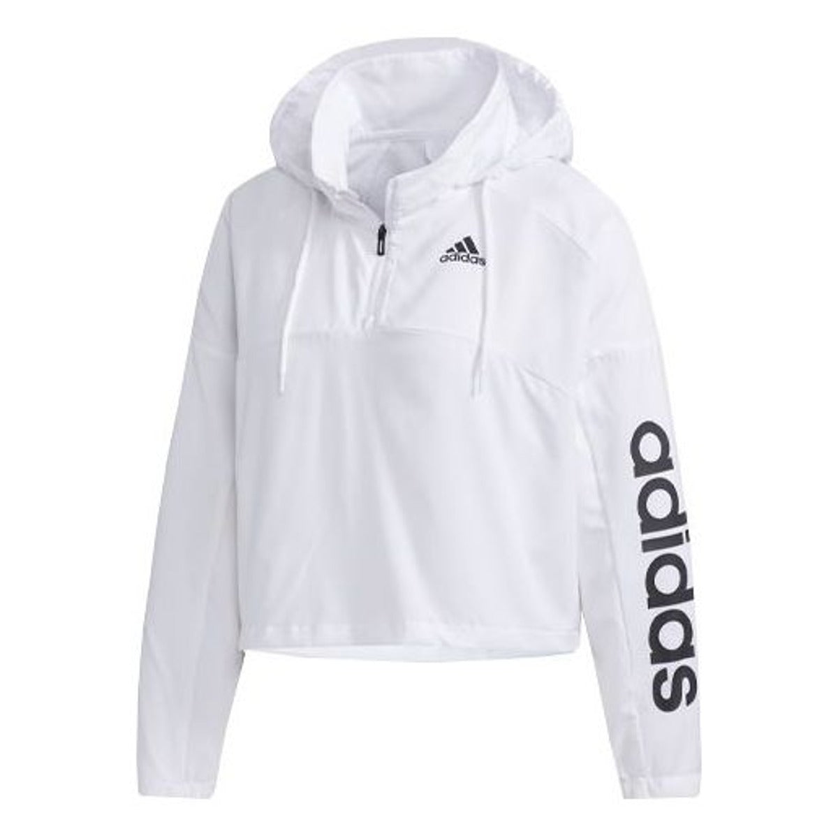 (WMNS) adidas Windbreaker Track Top 'White  Black' GD4612