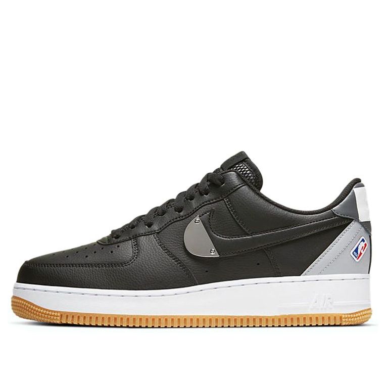 Nike x NBA Air Force 1 '07 LV8 'Black Wolf Grey' CT2298-001