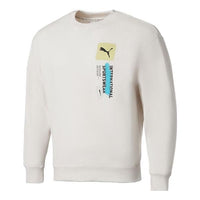 PUMA Logo International Sportswear Sweatshirt 'White' 536303-65