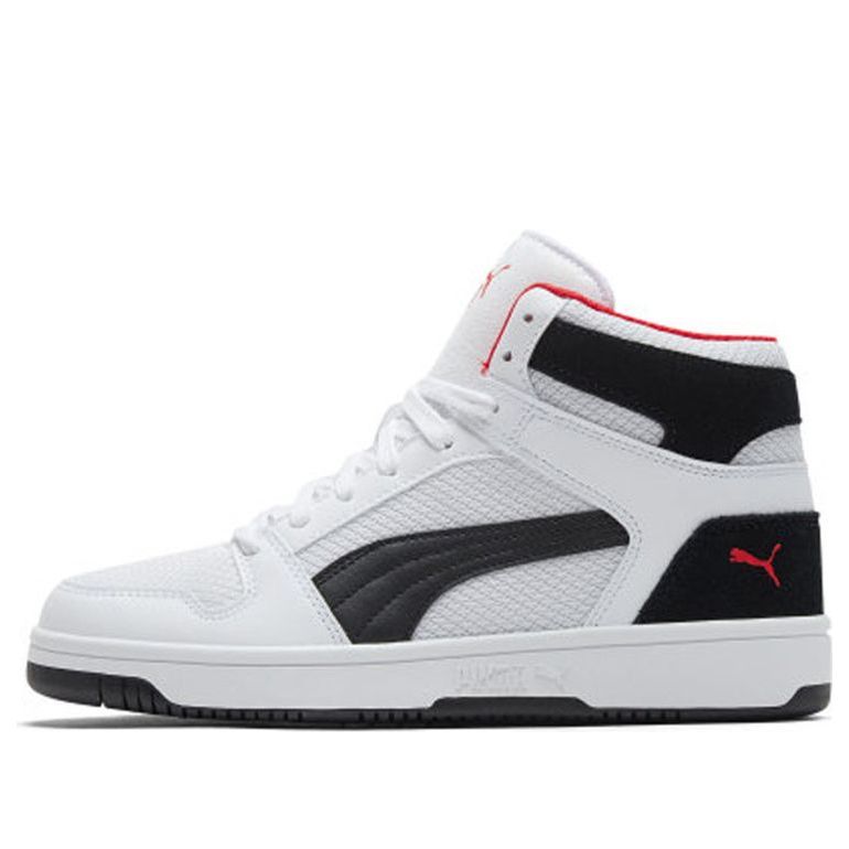 PUMA Rebound LayUp Mesh 'White Black' 370913-02