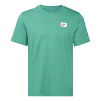 Men's Nike Nsw Tee Swoosh 50 Lbr Casual Sports Breathable logo Printing Short Sleeve Light Green T-Shirt DJ1394-350