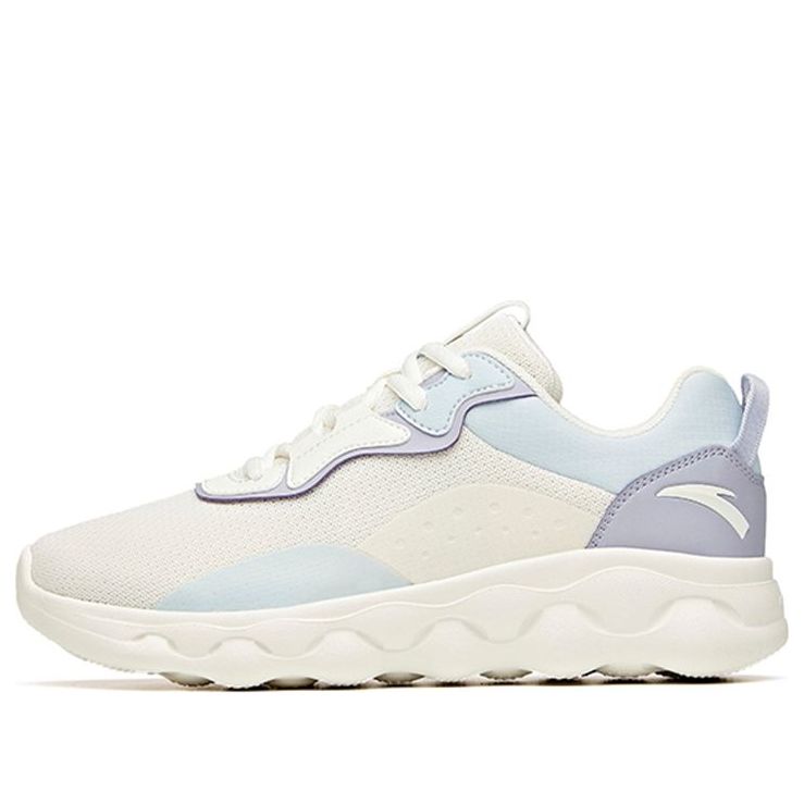 (WMNS) ANTA Running Series Sneakers 'White Blue' 922115535-5