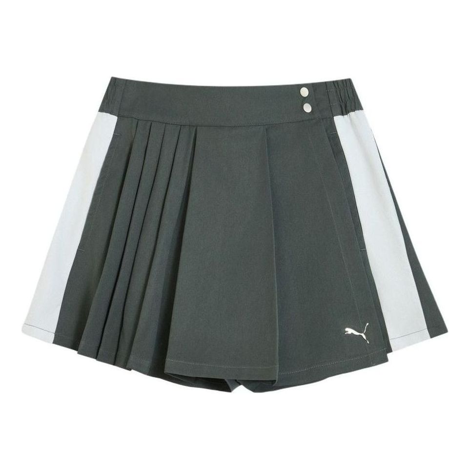 (WMNS) PUMA Dare To Skirt 'Mineral Gray' 633252-83