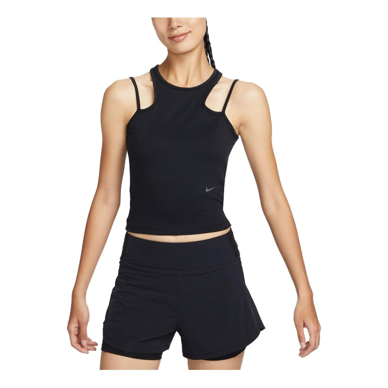 (WMNS) NIKE Dri-Fit Sports Vest 'Black' DX6488-010
