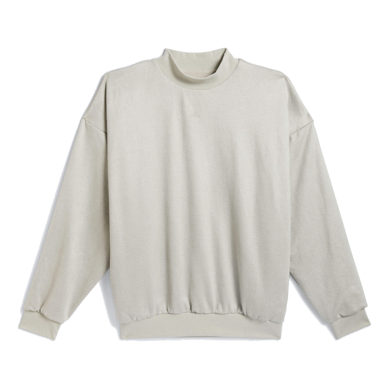 adidas Basketball Sueded Crew Sweatshirt 'Sesame' IN7698