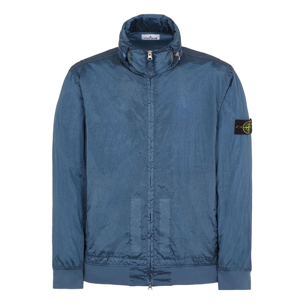 STONE ISLAND Nylon Street Style Plain Logo Jacket 'Blue' 781541920-V0024