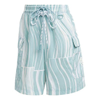 (WMNS) adidas by Stella McCartney TrueNature Hiking Shorts 'White Blue' HT1120