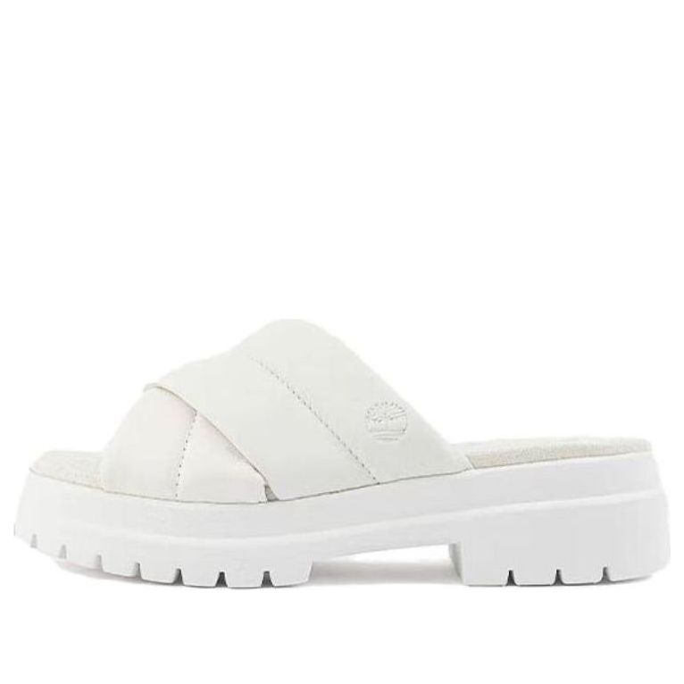 (WMNS) Timberland London Vibe Slides 'White Full Grain' A63RV