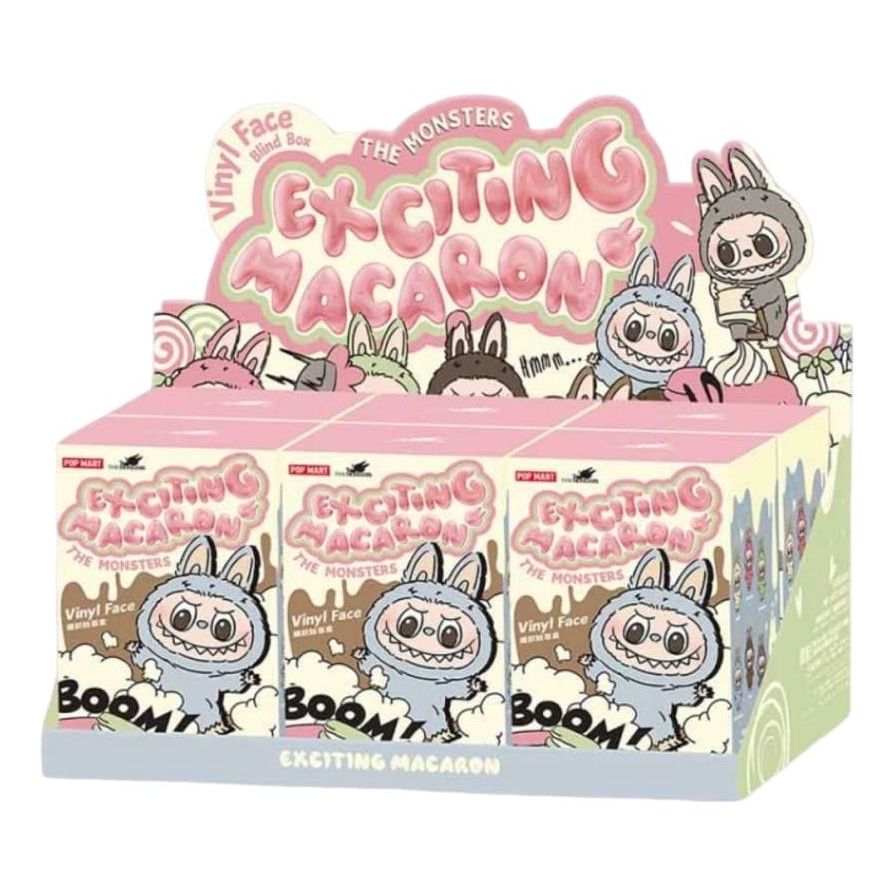 Pop Mart The Monsters Labubu Tasty Macarons Sealed Case (6 Blind Boxes) PPMT-2310-0069
