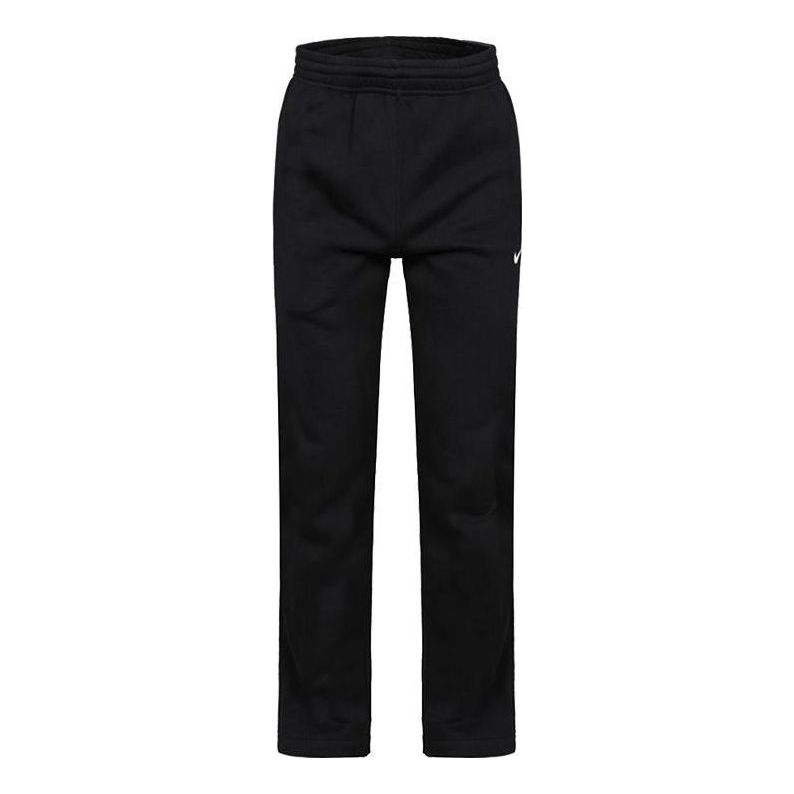 Nike AS Nike Club OH Pant-Swoosh-NF Breathable Casual Knit Training Fleece Lined Sports Long Pants Black 916274-010