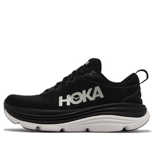 (WMNS) HOKA ONE ONE Gaviota 5 Wide 'Black White' 1134270-BWHT