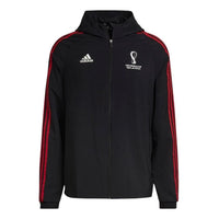 adidas Fifa World Cup 2022 Official Emblem Woven Jacket 'Black' HC3450