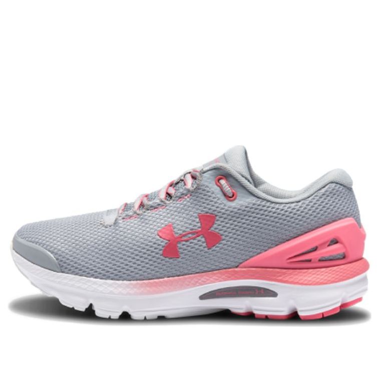 (WMNS) Under Armour Charged Gemini Grey/Pink 3023277-104