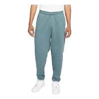 Men's Nike Logo Embroidered Casual Solid Color Sports Pants/Trousers/Joggers Blue CW5460-387