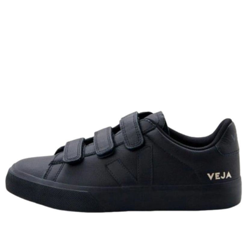 VEJA Recife Chromefree Leather 'Full Black' RC0502955