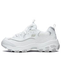 (WMNS) Skechers D'Lites 1.0 low Dad Shoes GS White 66666252-WHT