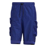 adidas ST POCKET WVSH Sports Cargo Shorts Blue HE3768