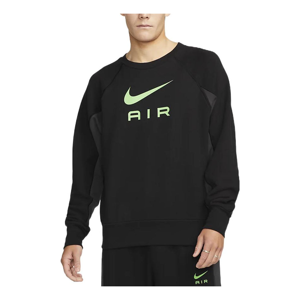 Nike Sportswear Air French Terry Sweatshirt 'Black' DQ4206-011